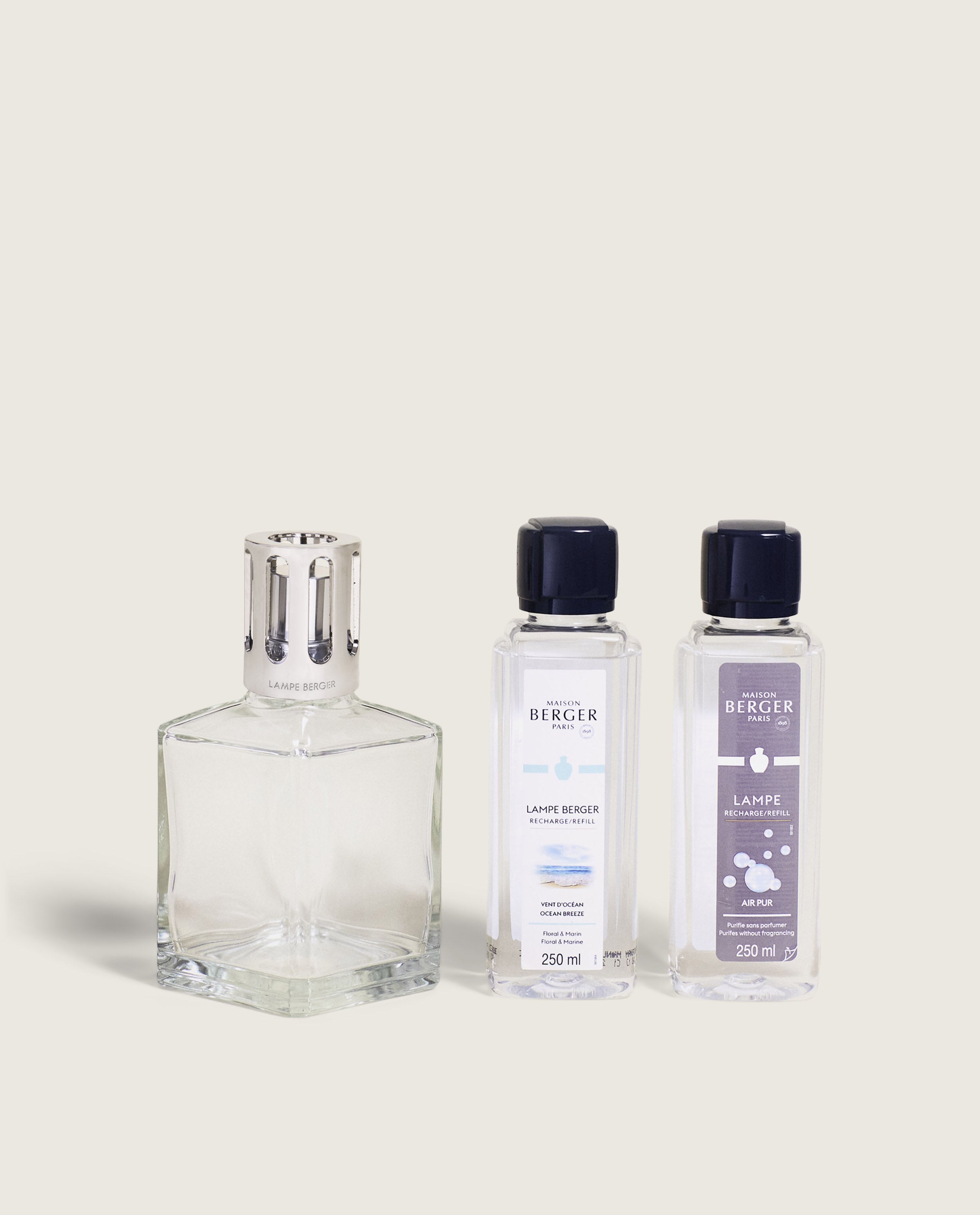 Lampe Berger セット Lampe Berger Giftset Essentielle Carrée - Maison Berger Paris