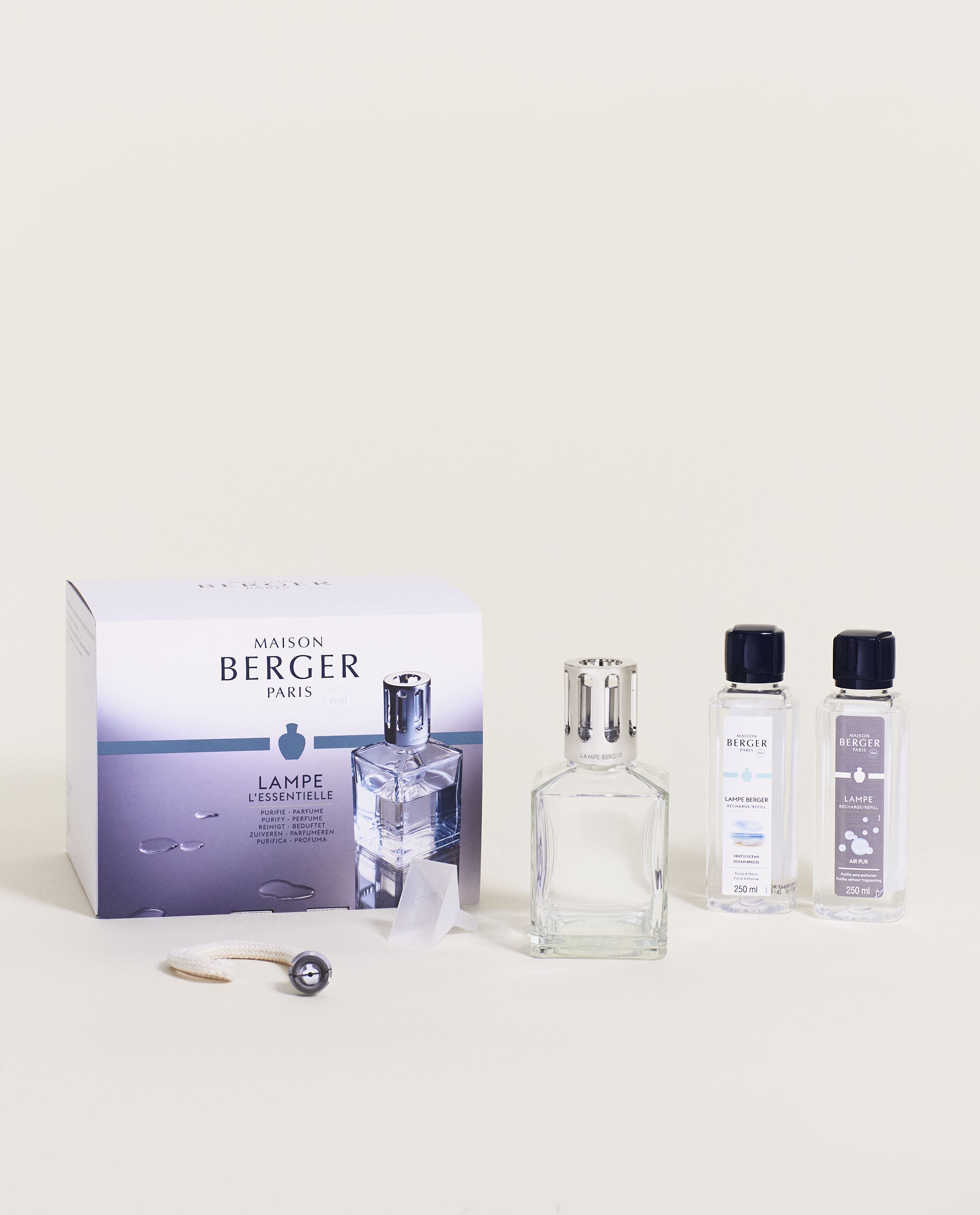 Lampe Berger Giftset Essentielle Carrée - Maison Berger Paris