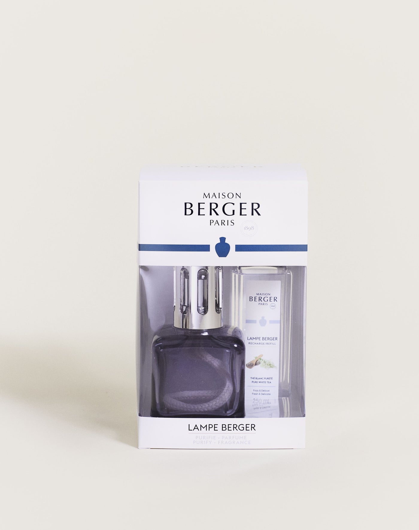 Lampe Berger Giftset Glaçon Grise
