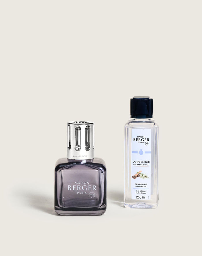 Lampe Berger Giftset Glaçon Grise