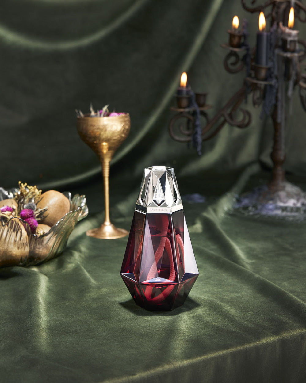 Giftset Lampe Berger Prisme Grenat - Maison Berger Paris • Maison