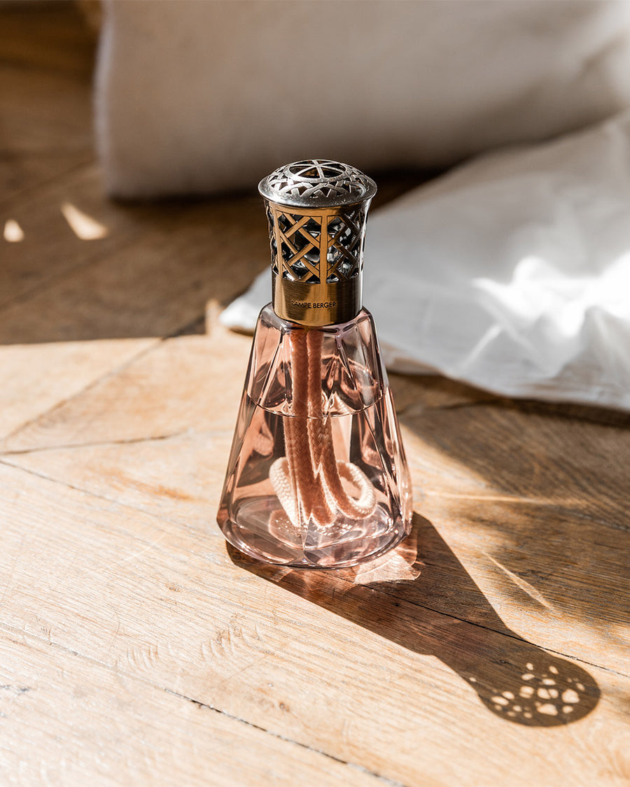 Lampe Berger Pyramide Rose Antique