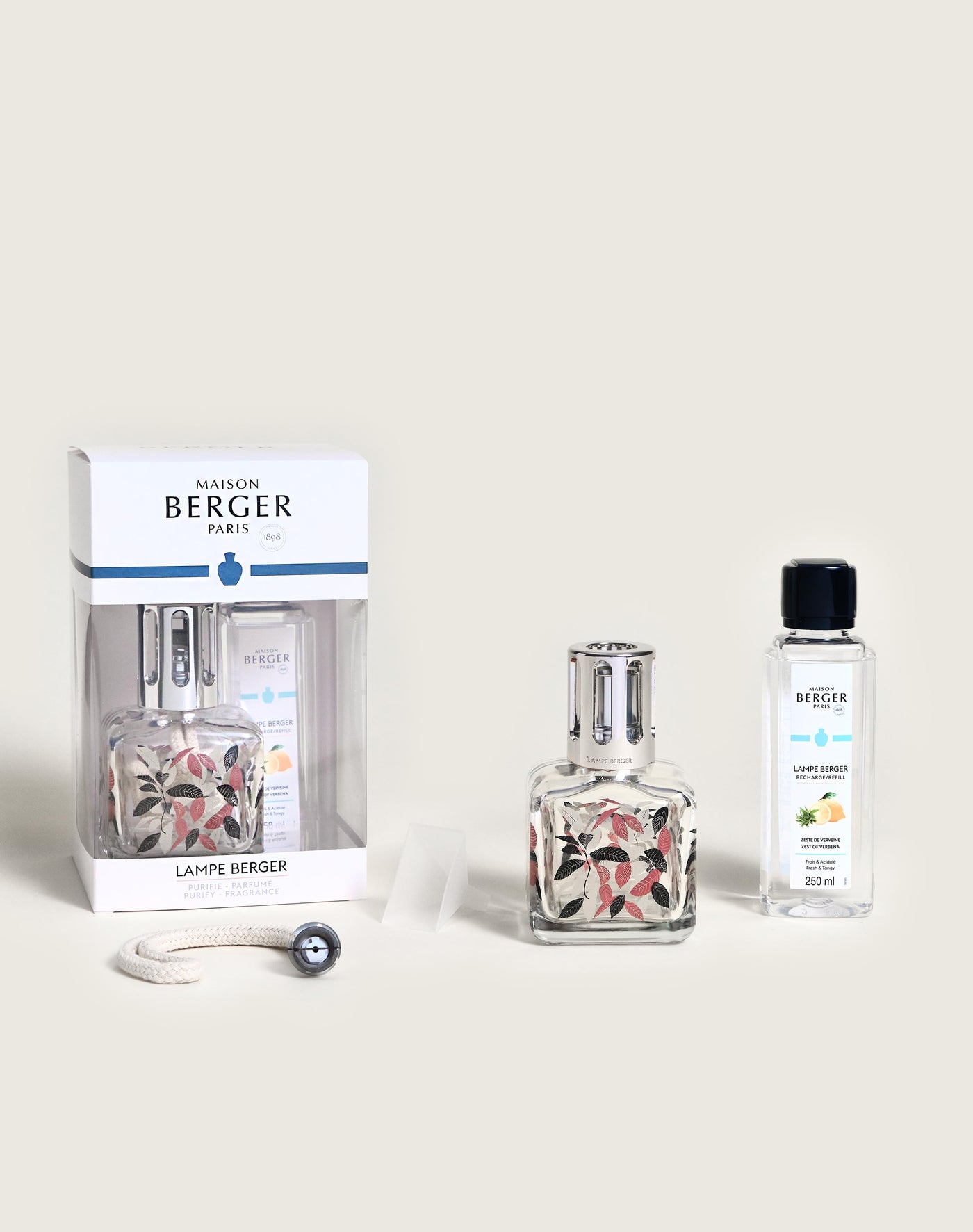 Lampe Berger Giftset Glaçon Feuilles