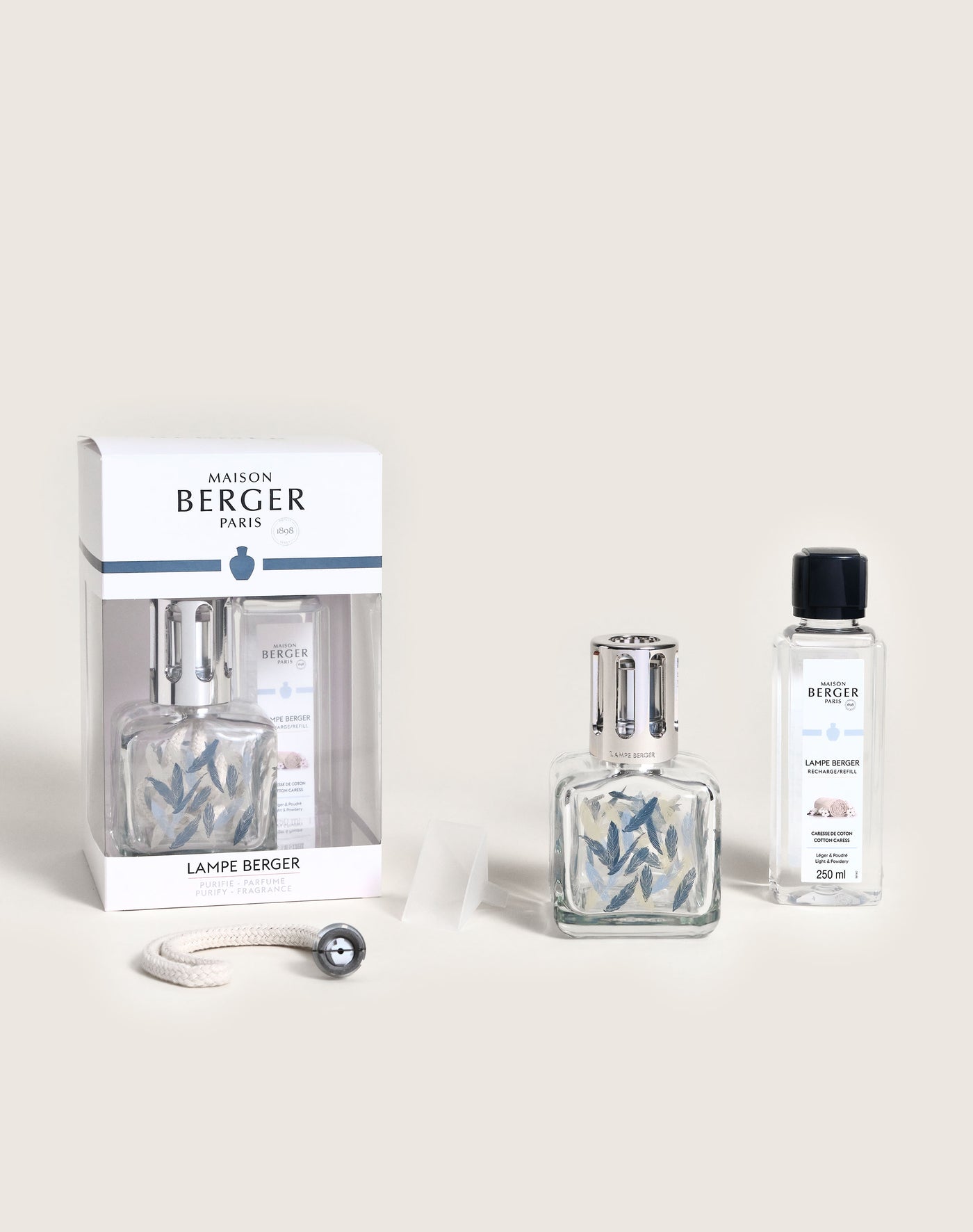 Lampe Berger Giftset Glaçon Plumes