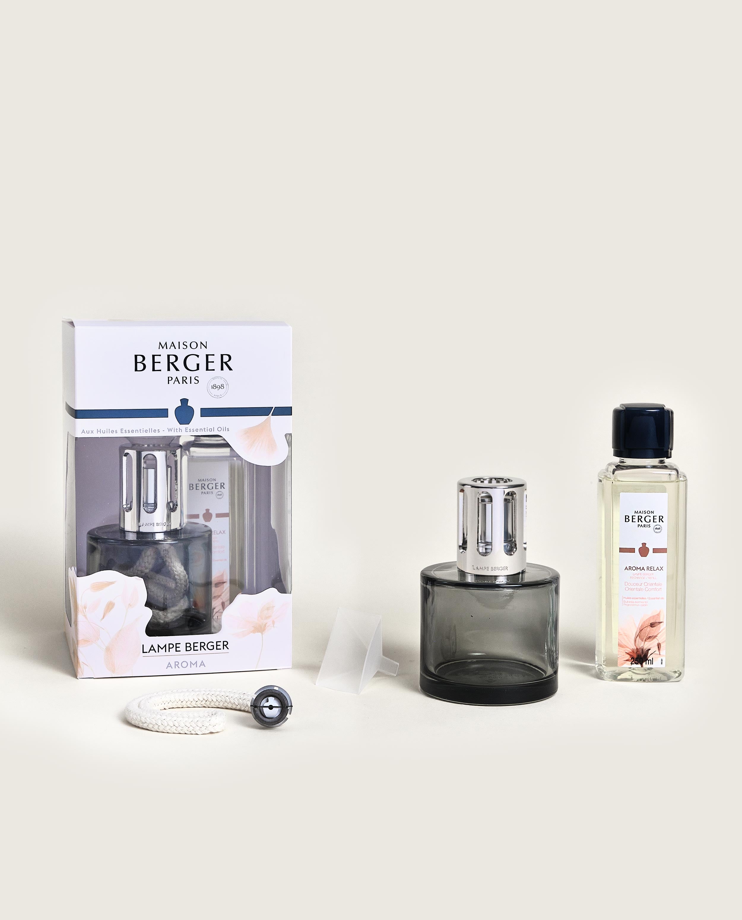 Lampe Berger Giftset Aroma Relax - gris • Maison Berger Nederland
