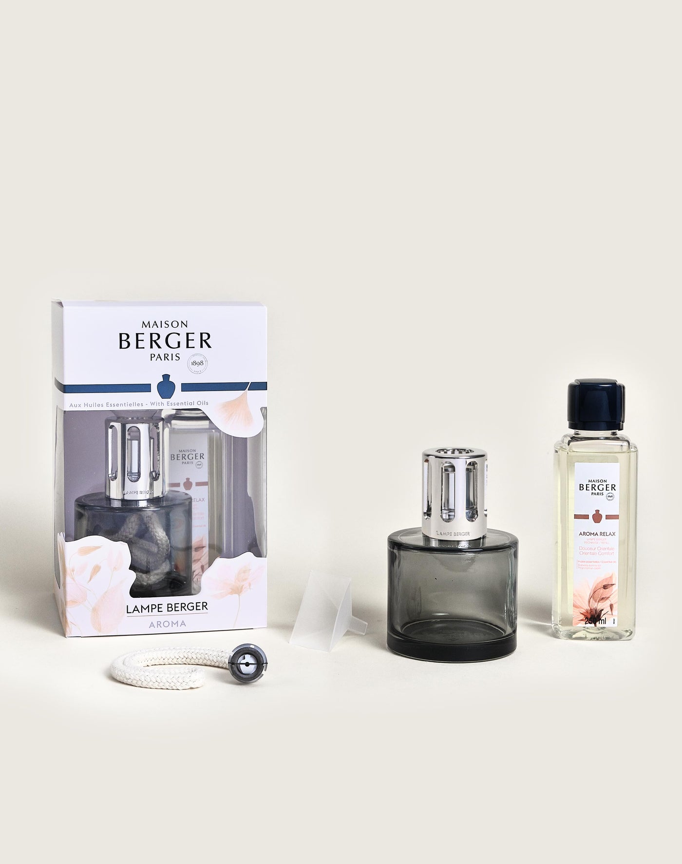 Lampe Berger Giftset Aroma Relax - gris