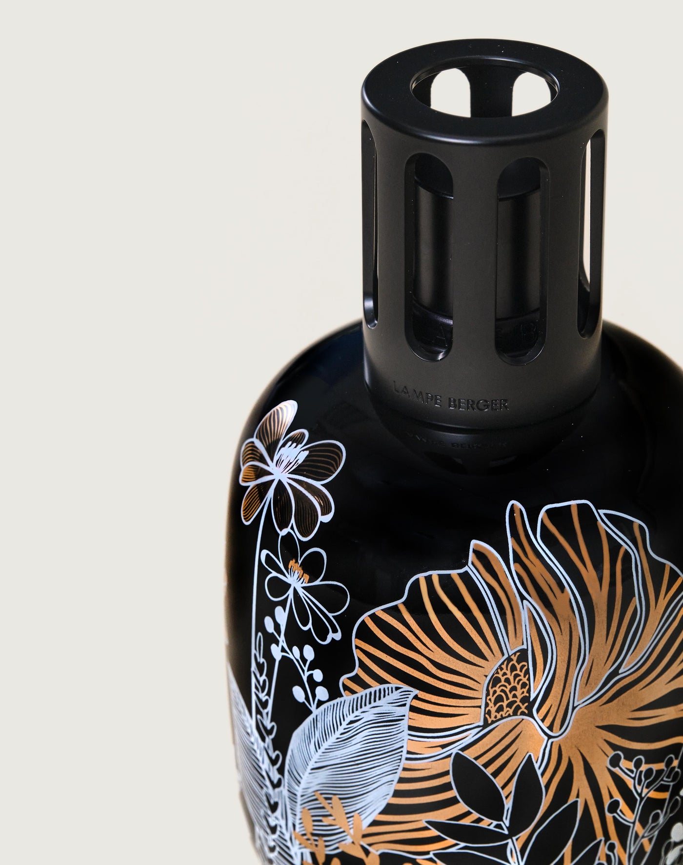 Lampe Berger Végétale Porcelaine Noire