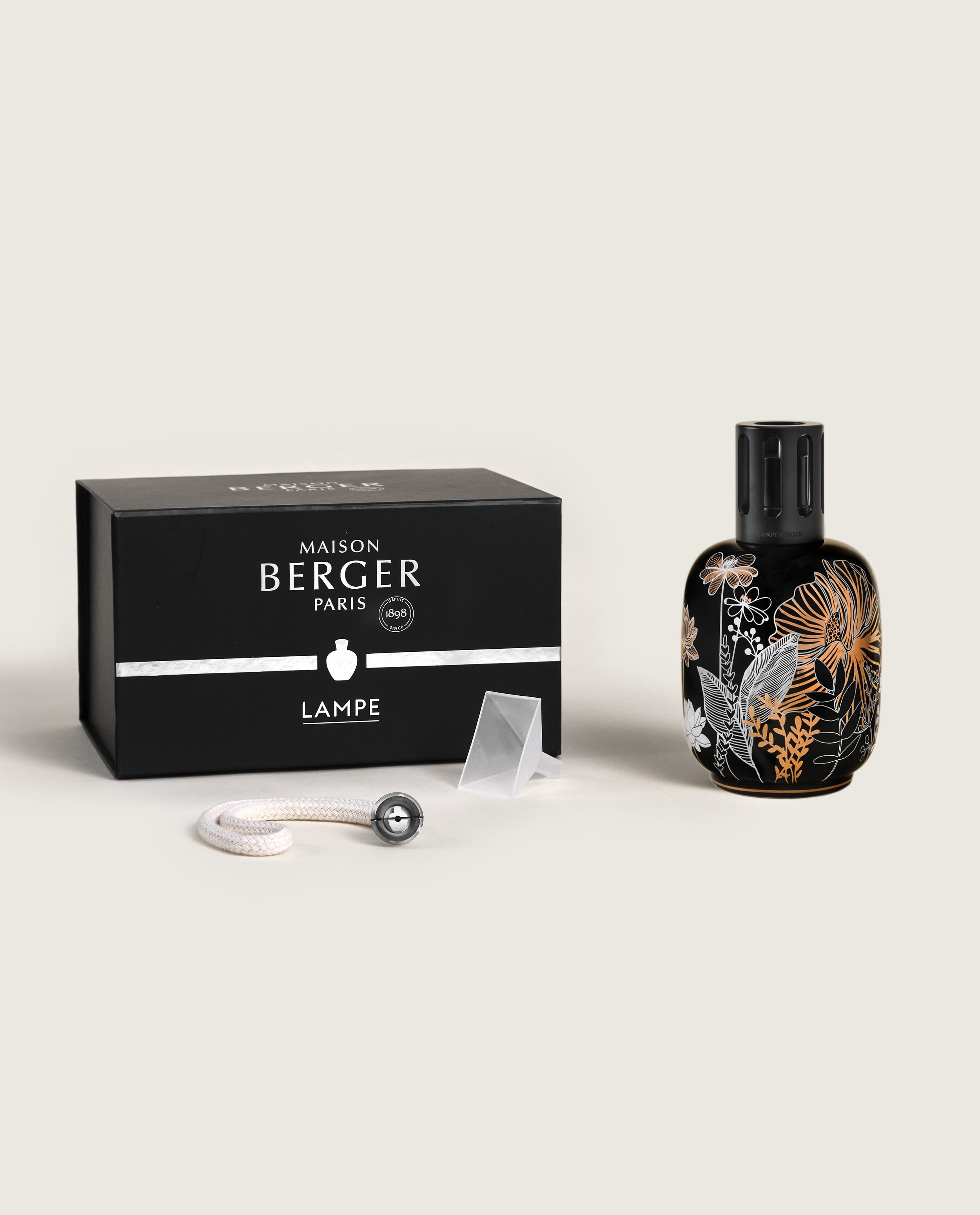 Lampe Berger まとめ売り Lampe Berger Végétale Porcelaine Noire • Maison Berger Nederland