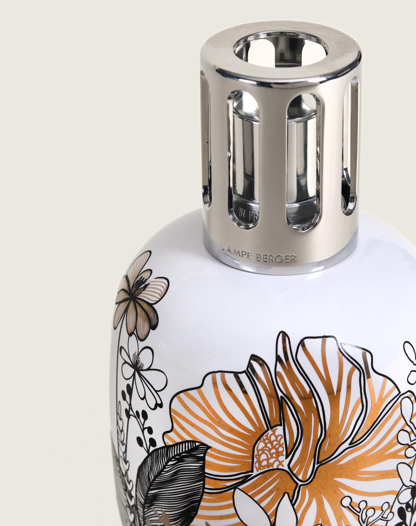 Lampe Berger Végétale Porcelaine Blanche