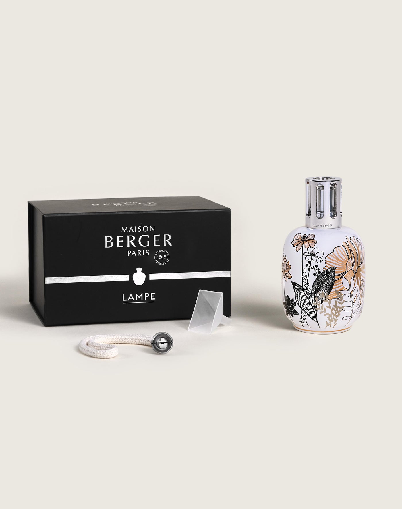 Lampe Berger Végétale Porcelaine Blanche