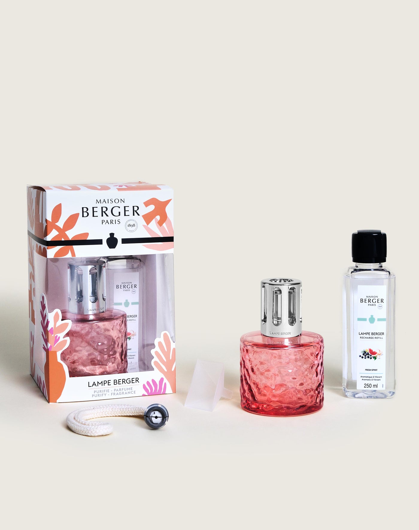 Lampe Berger Giftset Mirage Estivale Rose