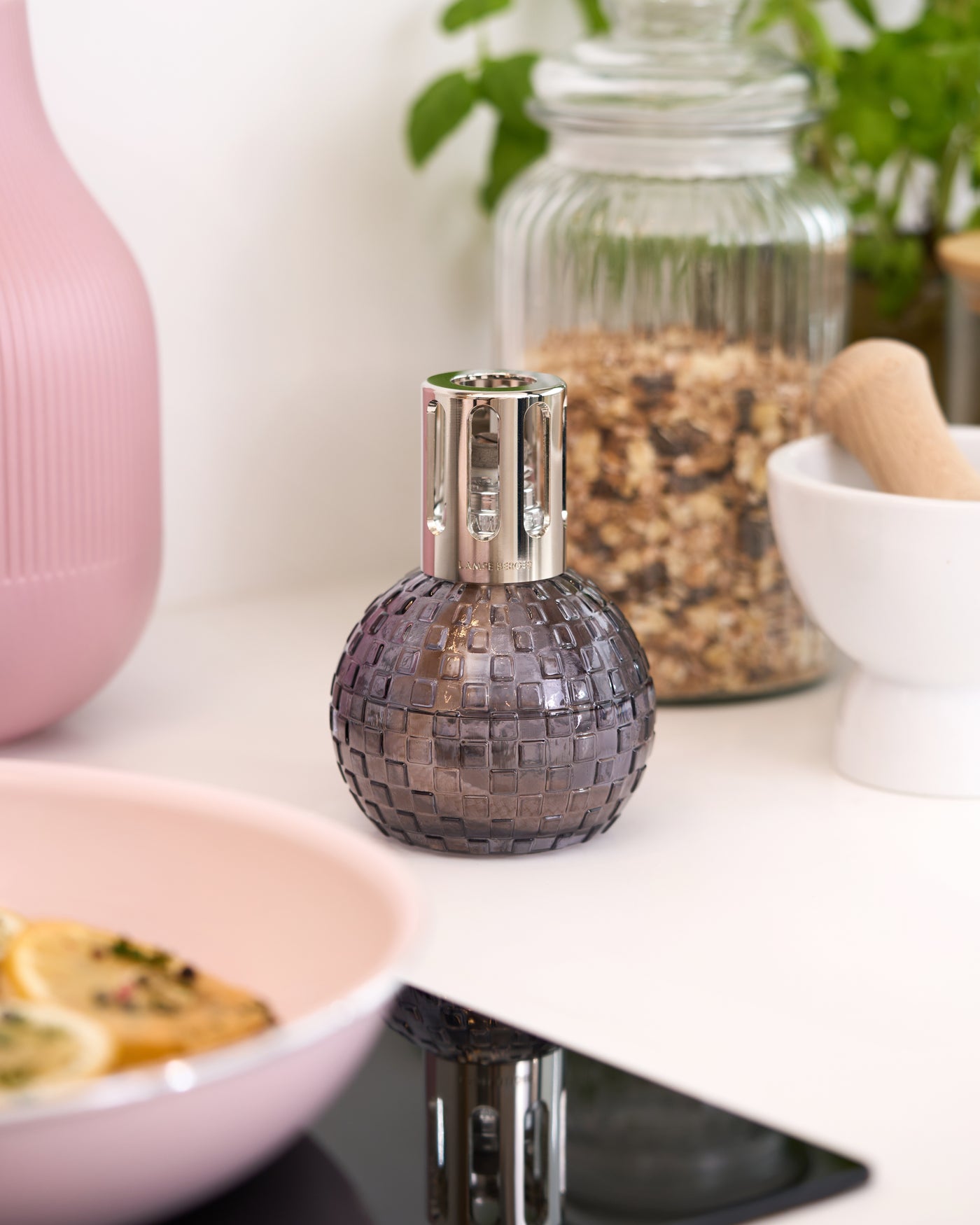 Lampe Berger Gifset DISCO GRISE