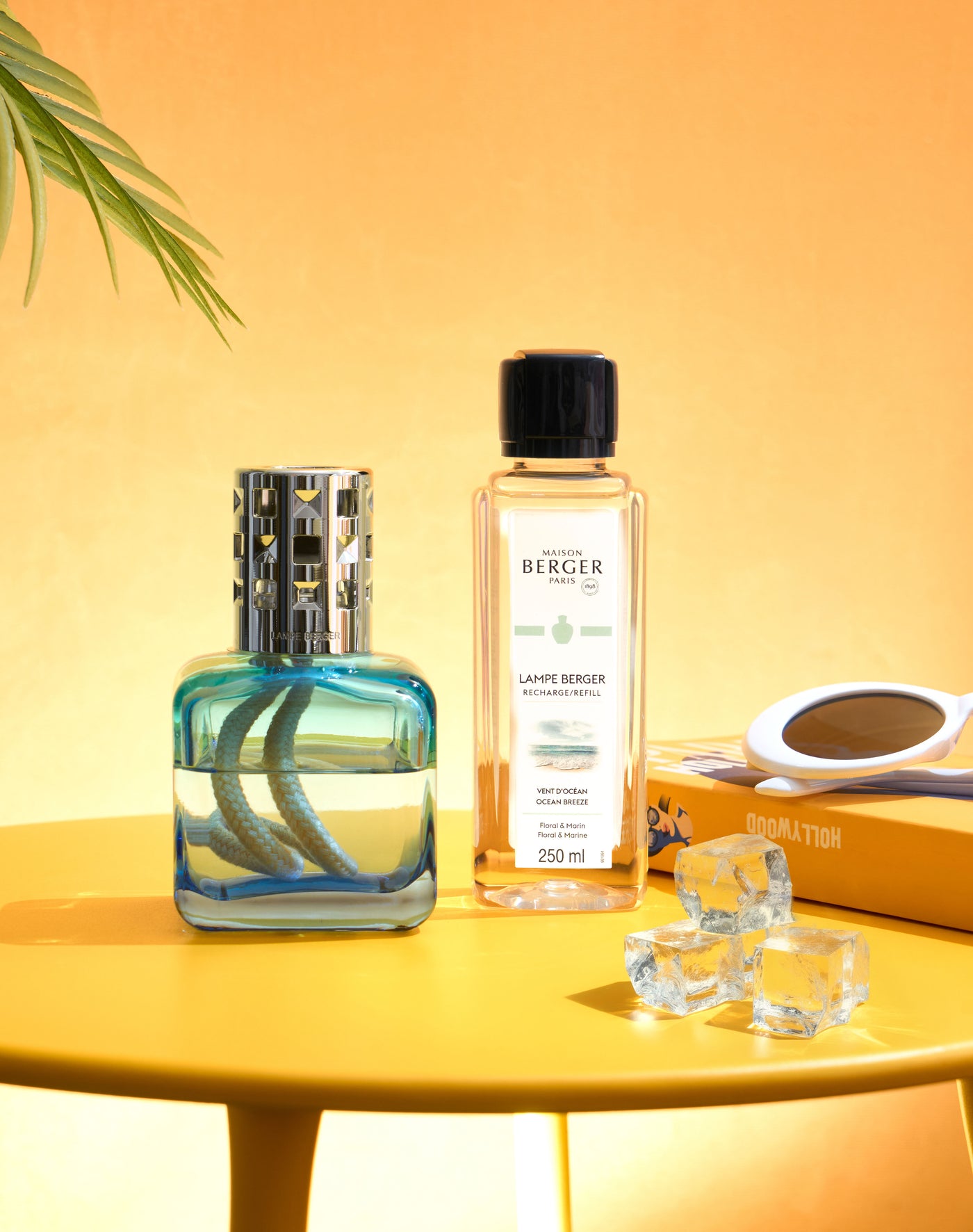 Lampe Berger Giftset Glaçon Turquoise/Bleue