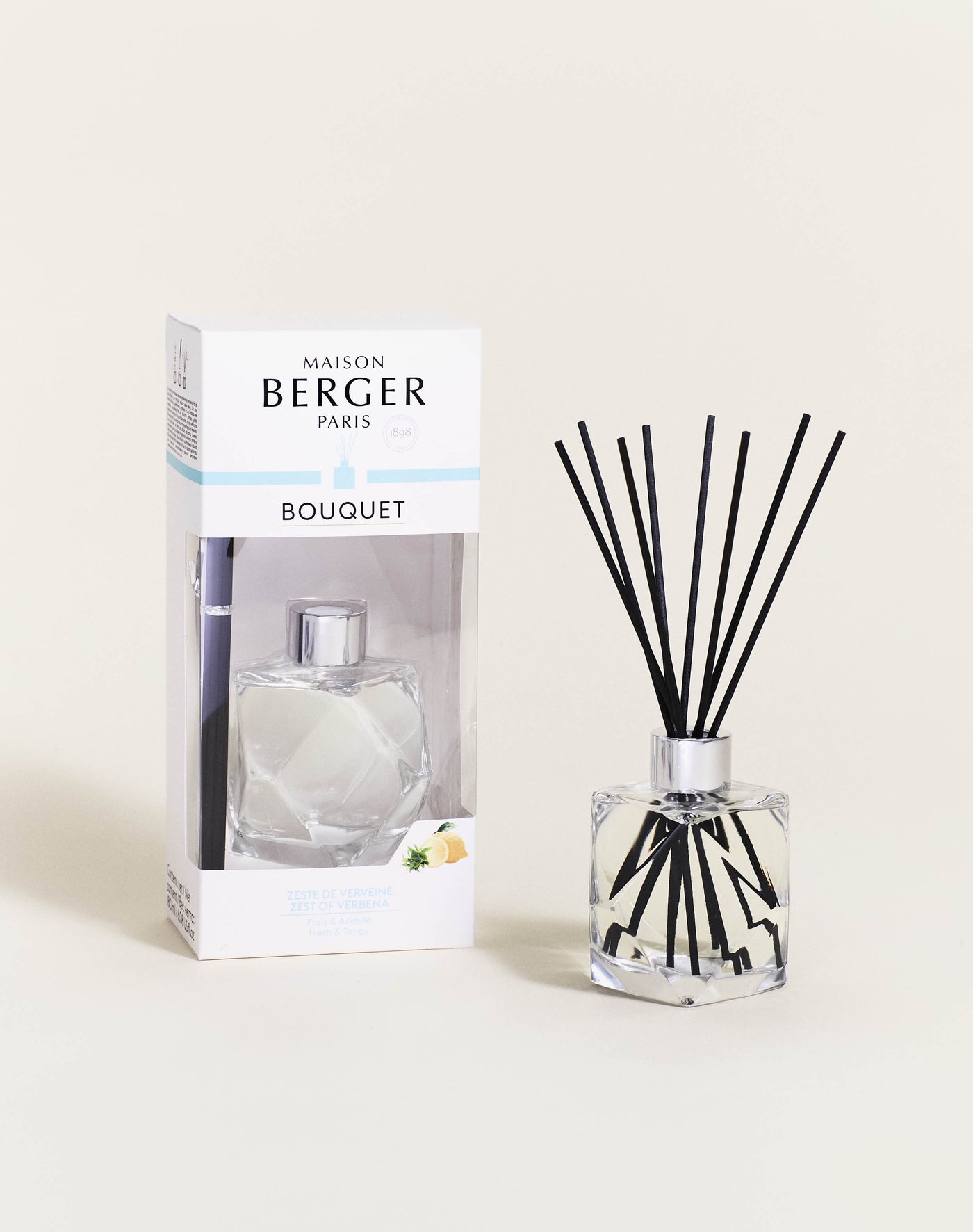 Parfumverspreider Geometry Transparent & Zeste de Verveine