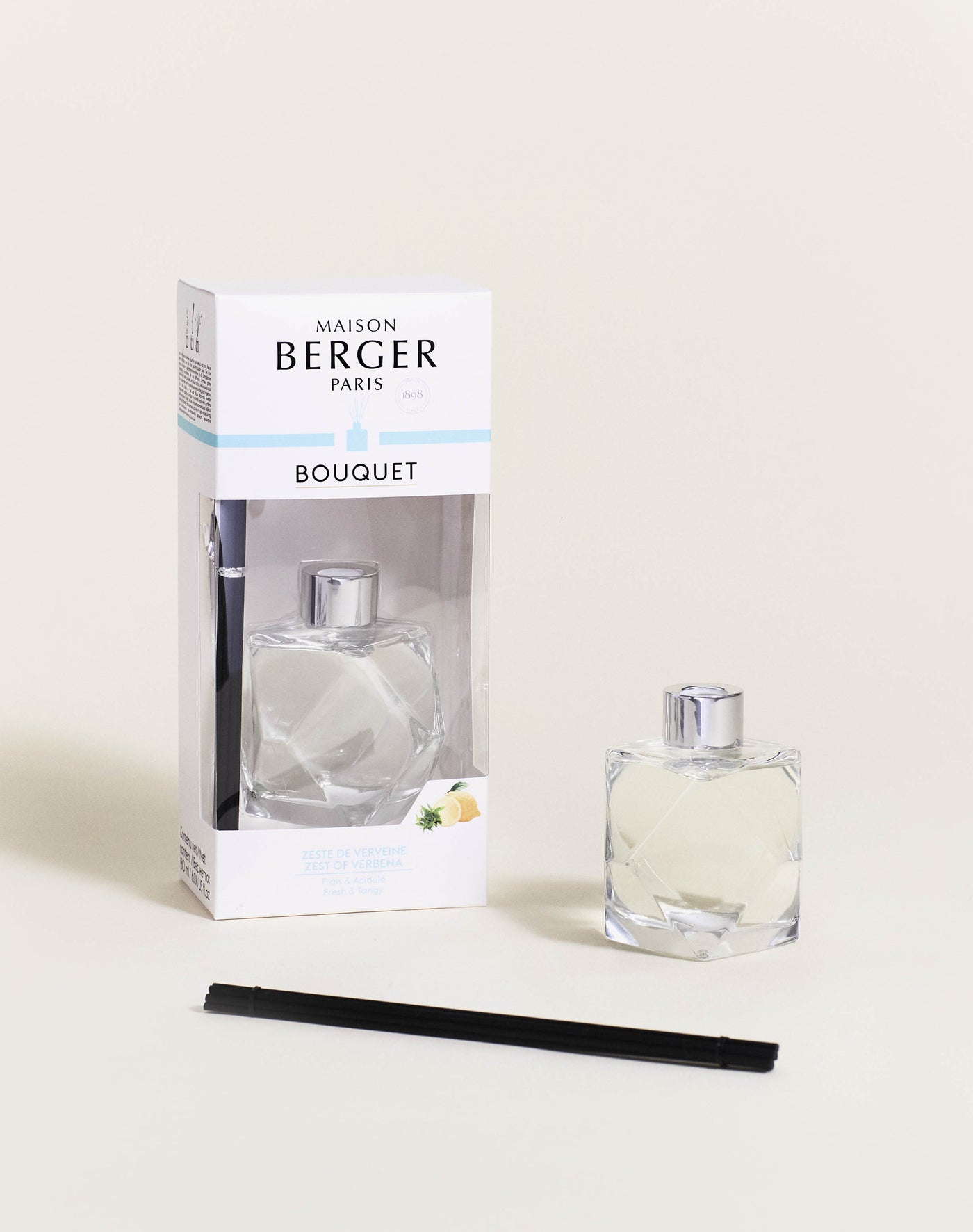 Parfumverspreider Geometry Transparent & Zeste de Verveine