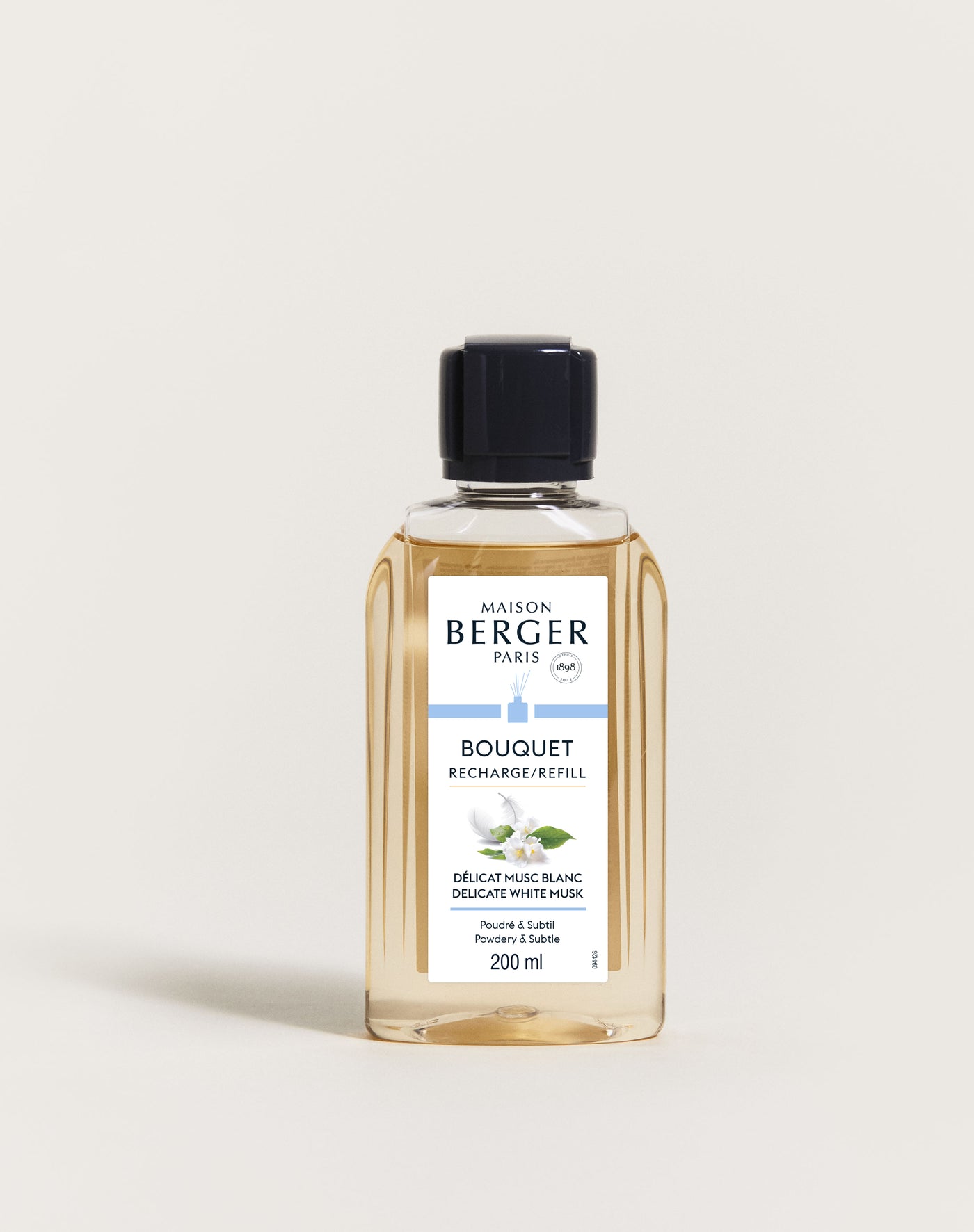 Navulling parfumsticks Délicat Musc Blanc 200ml