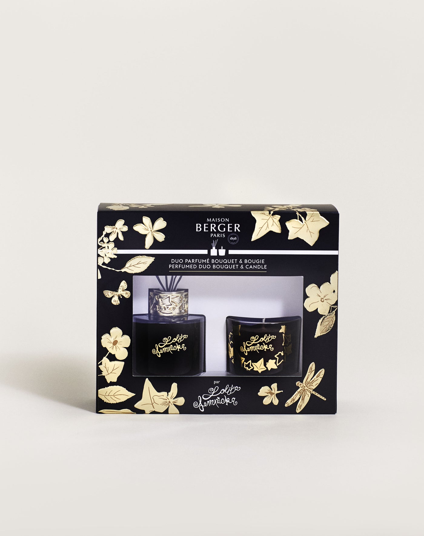 Duo mini parfumsticks & geurkaars Lolita Lempicka Black Edition