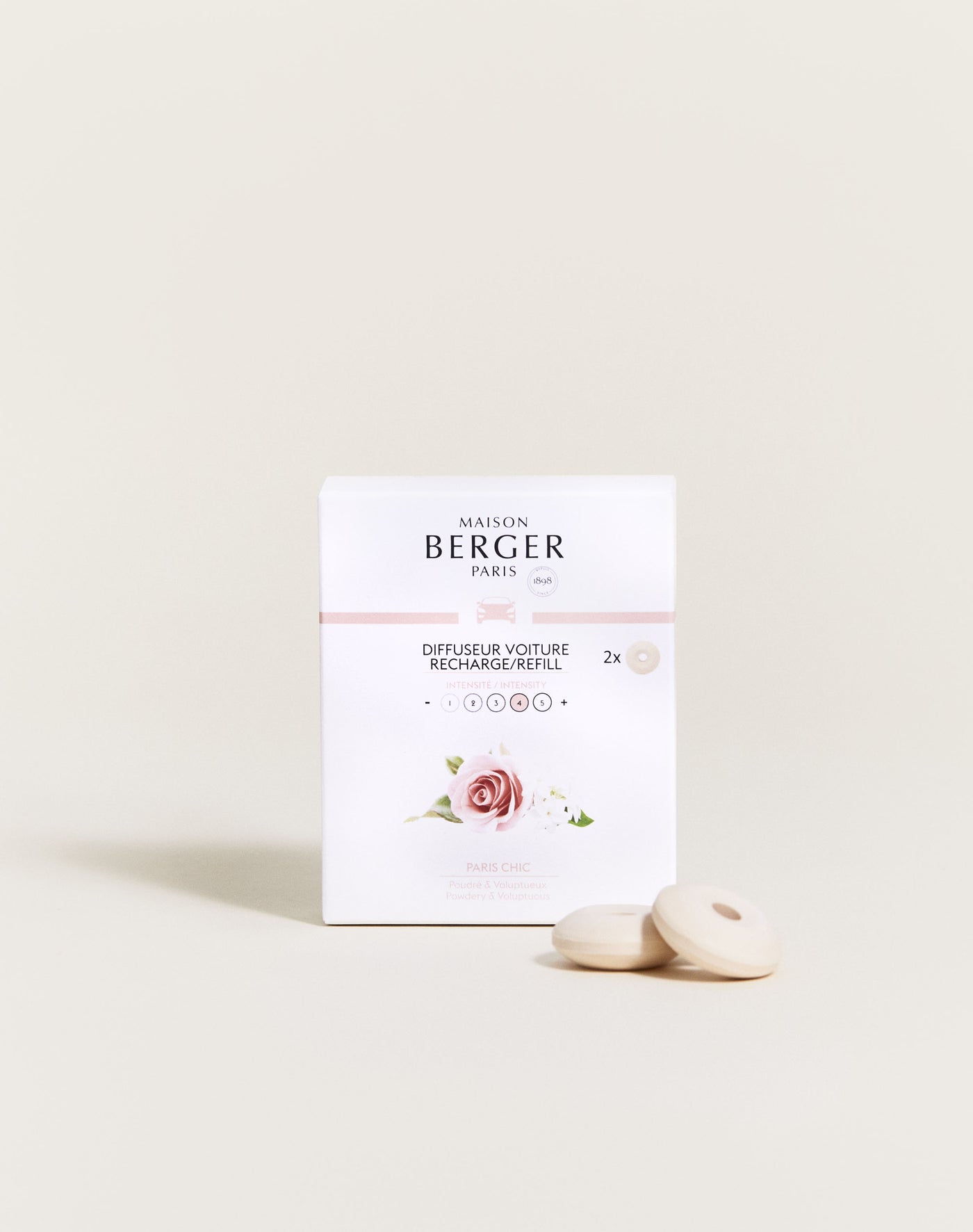 Maison Berger Ricambio Auto Profumato Paris Chic | Fragranza Al Cacao | Durata 4-6 Settimane - Foto 5