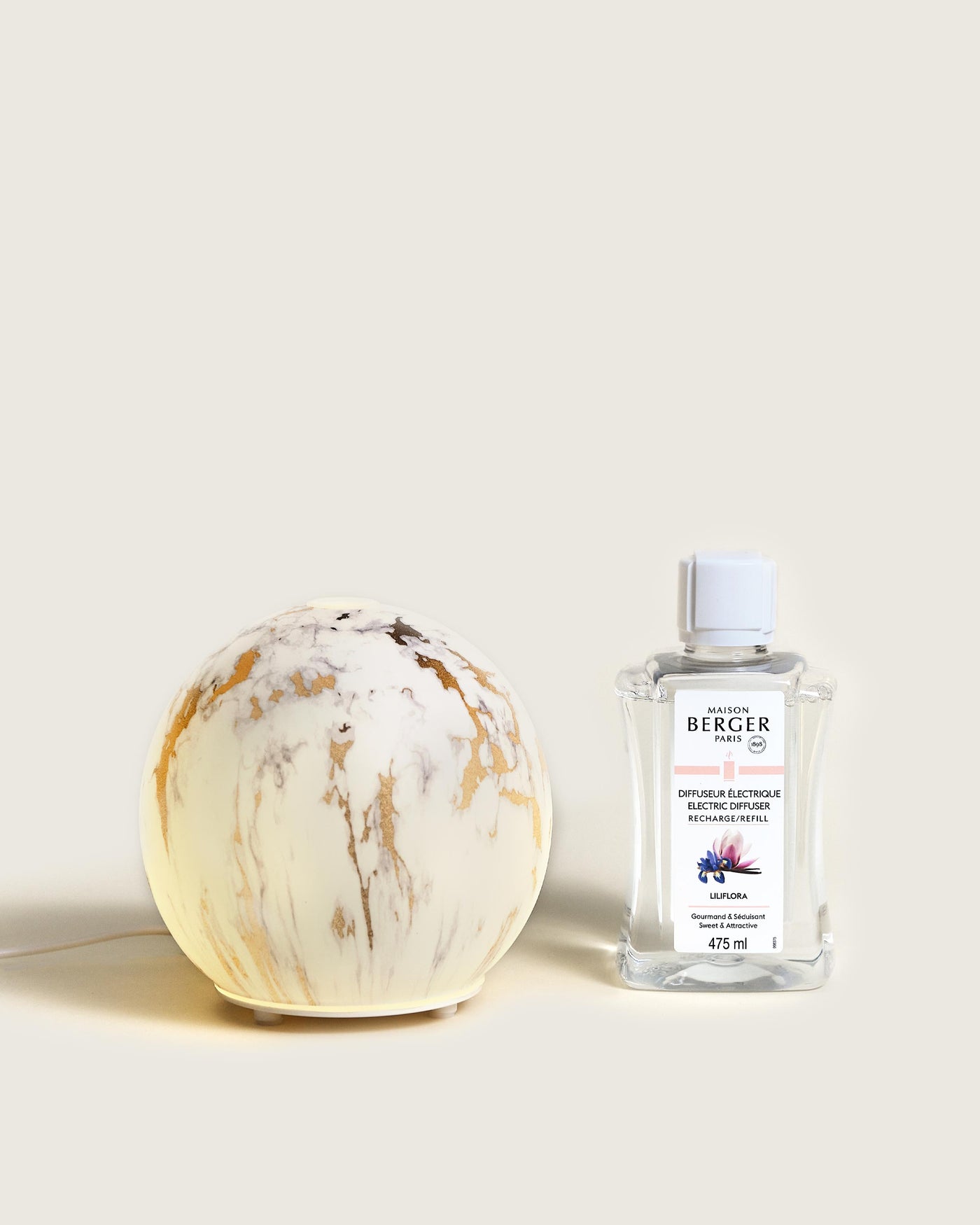 Mistdiffuser Marbrure Blanc