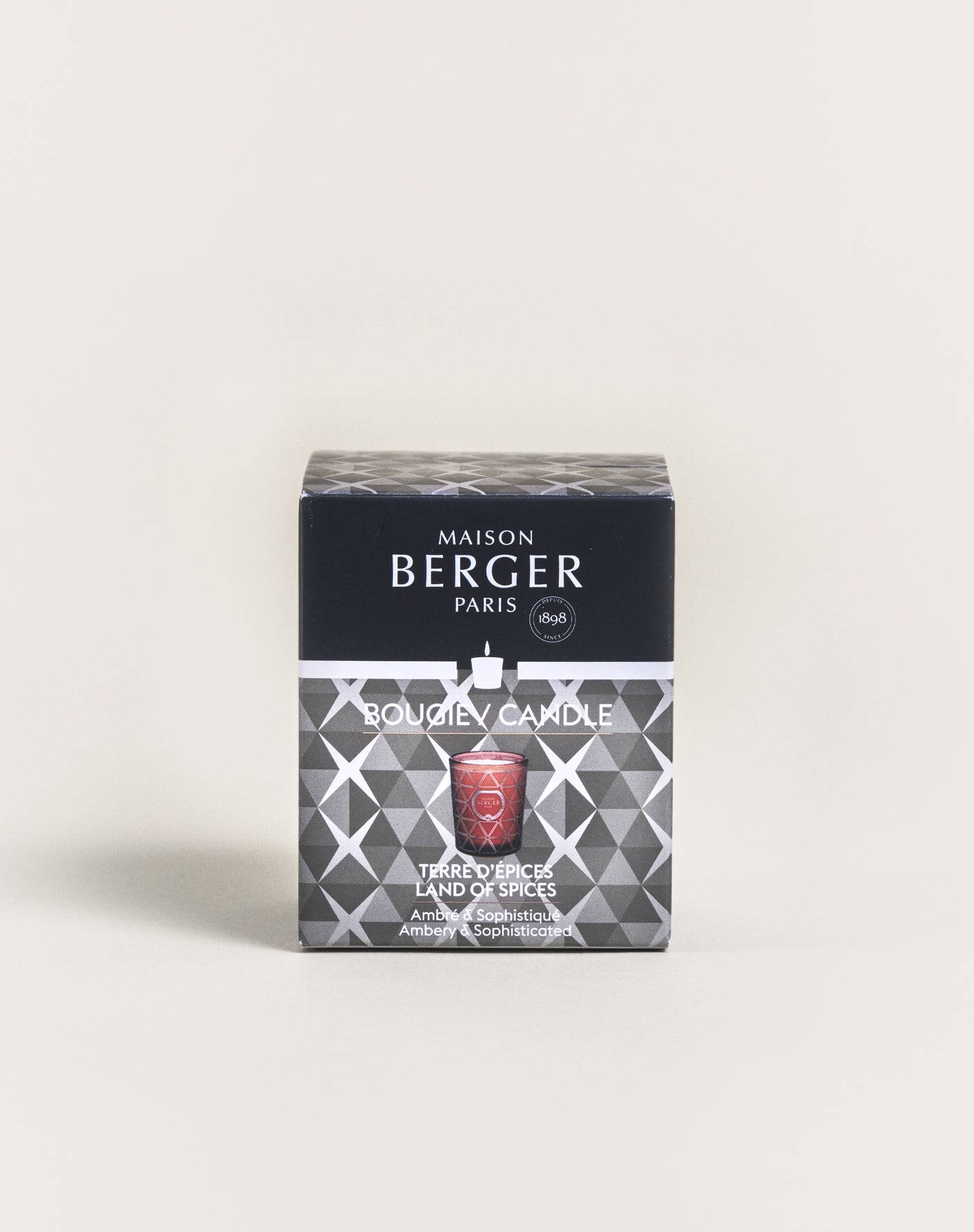Geurkaars Géode Paprika Terre d'Épices
