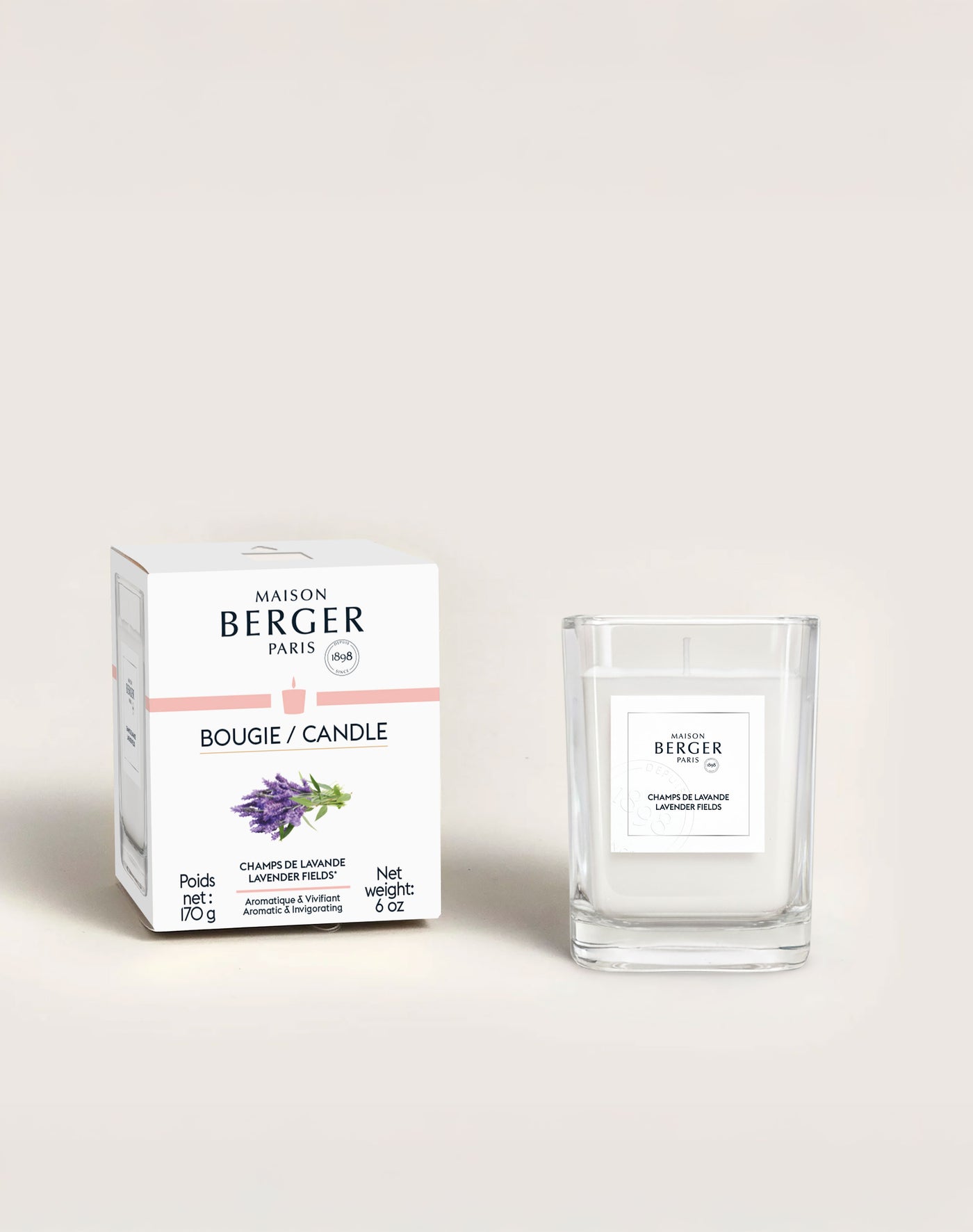 Geurkaars Champs de Lavande 170g