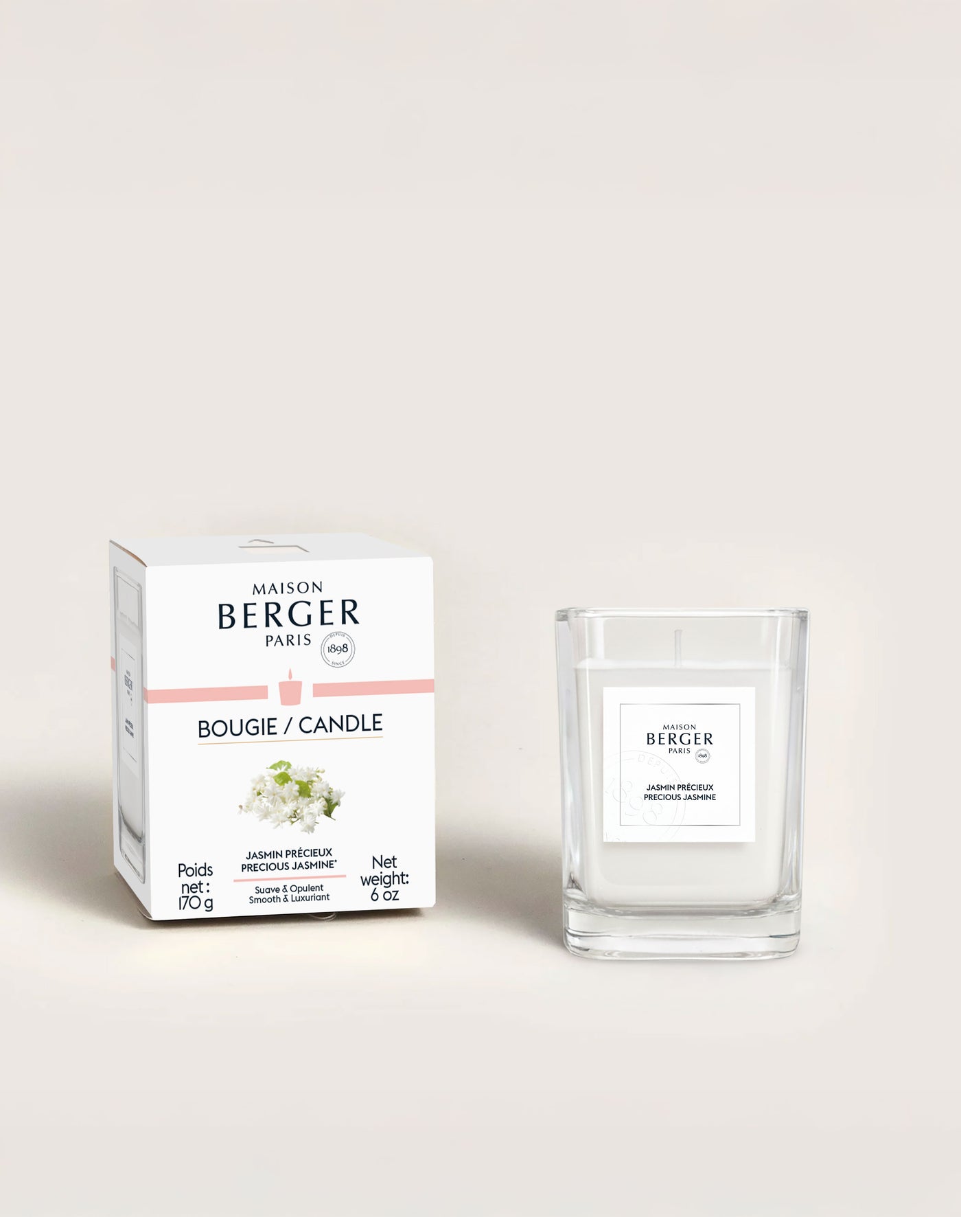 Geurkaars Jasmin Précieux 170g