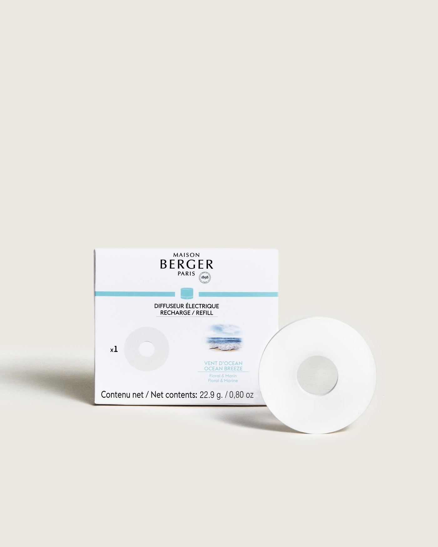 Navulling Nomad elektrische parfumdiffuser Vent d'Océan
