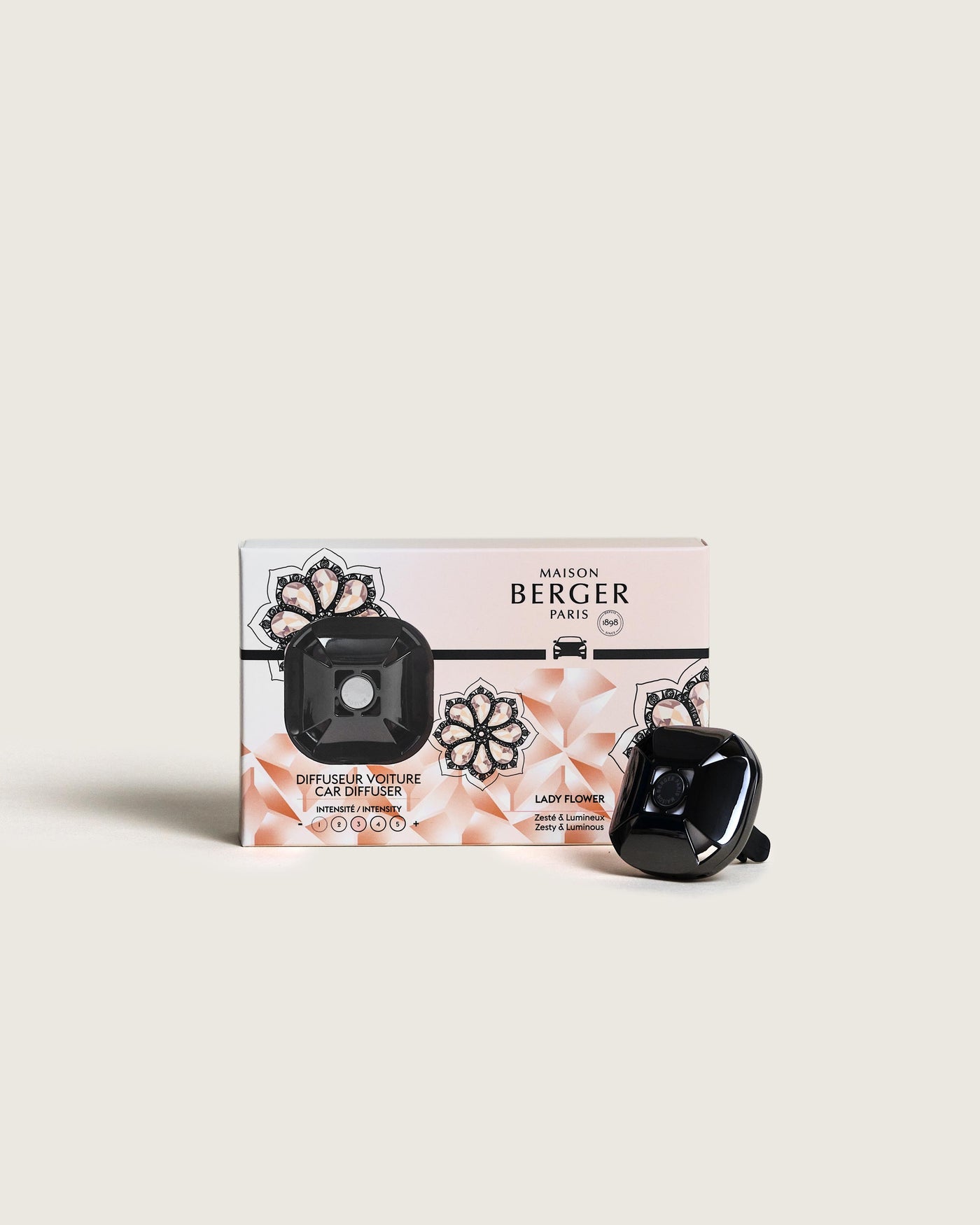 Autodiffuser Eternity Gun Métal Lady Flower