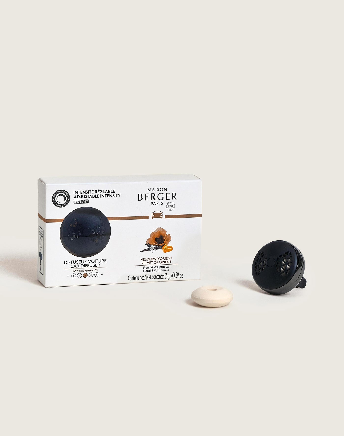 Autodiffuser ON/OFF Black met Velours d'Orient