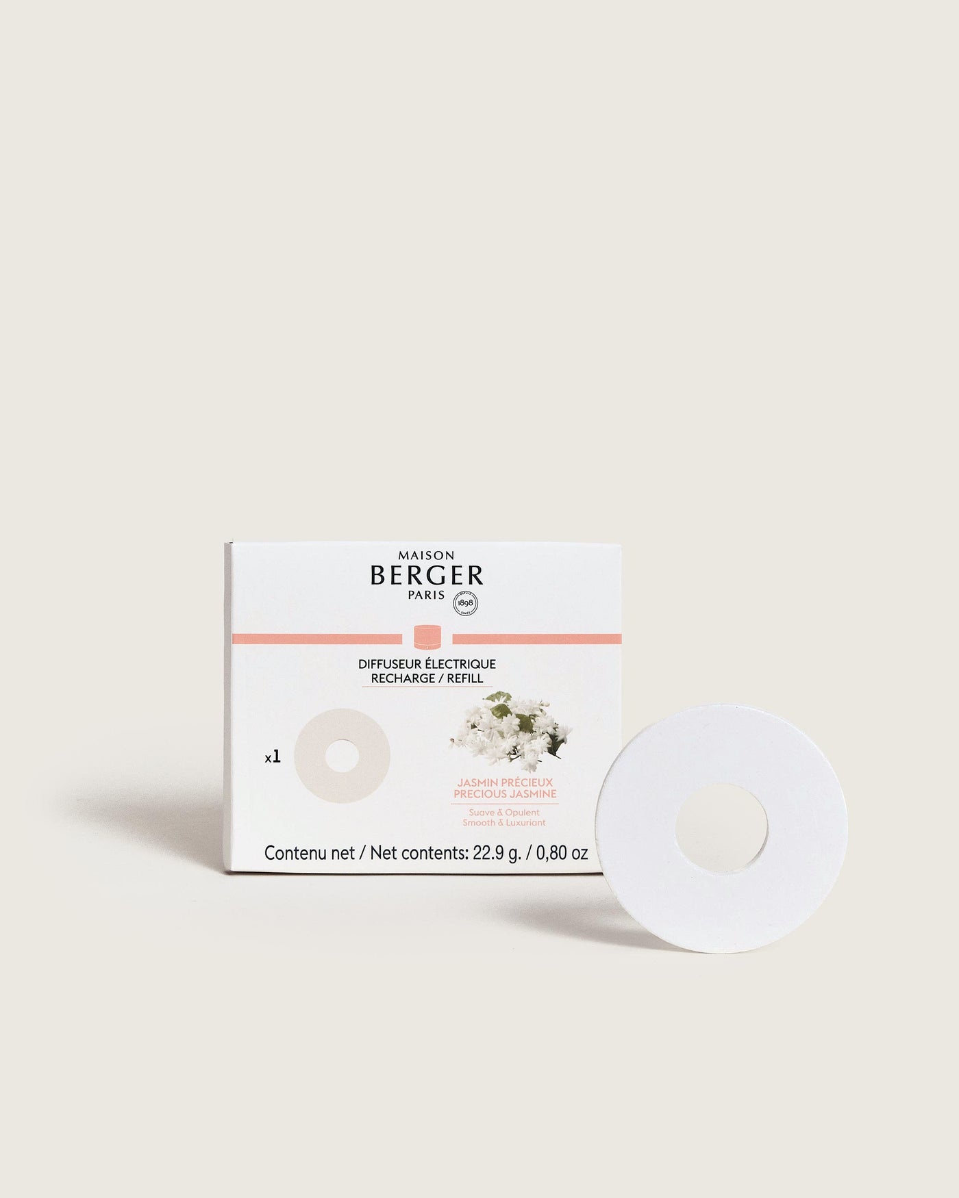 Navulling Nomad elektrische parfumdiffuser Jasmin Précieux