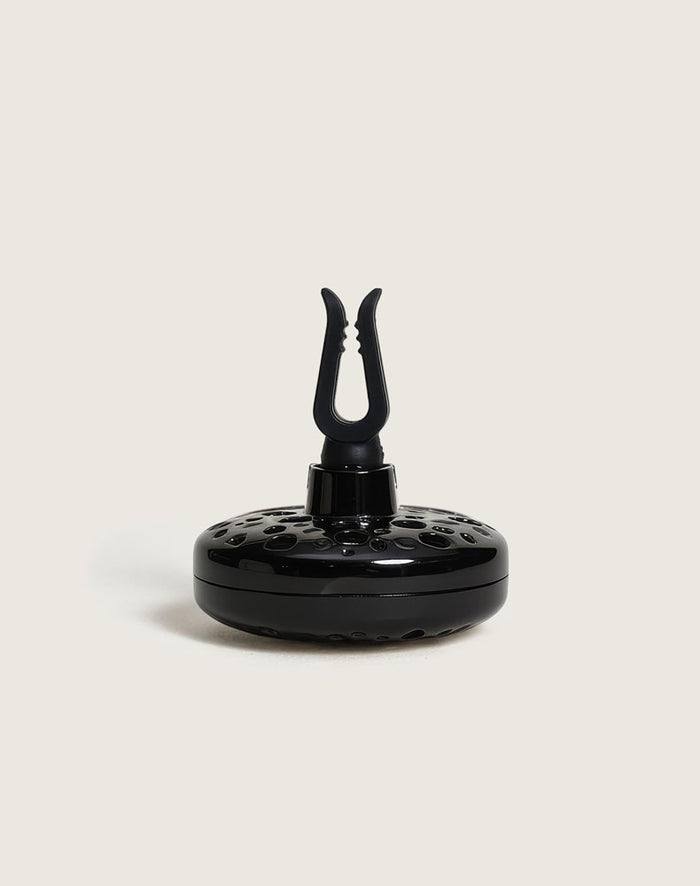 Duo mini autodiffuser & sleutelhanger Ophélia Zilver/Gun Metal