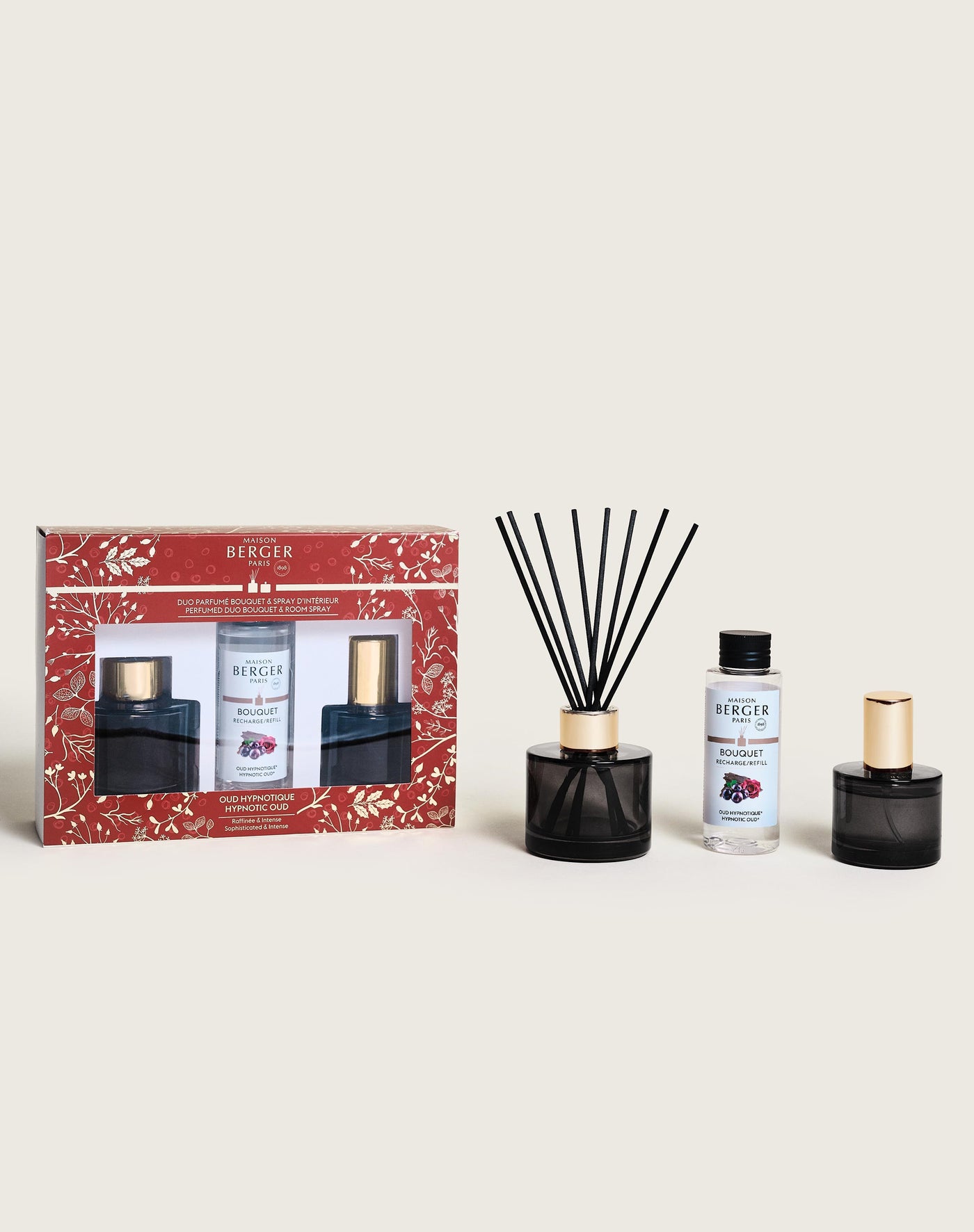 Giftset Celebratation Parfumsticks 90ml + 50ml Roomspray  Oud Hypnotique