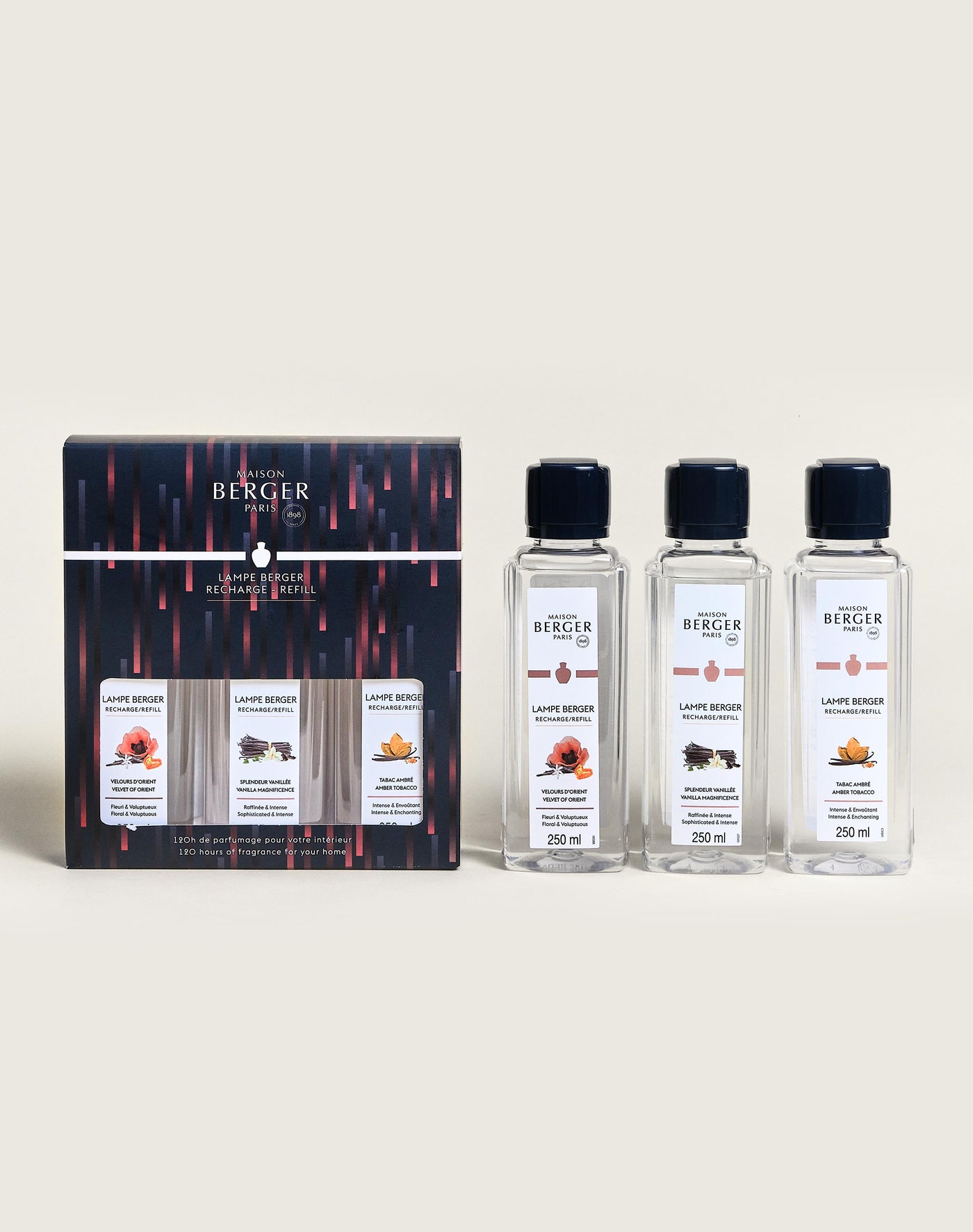 Triopack Lampe Berger huisparfum Variation 3x250ml