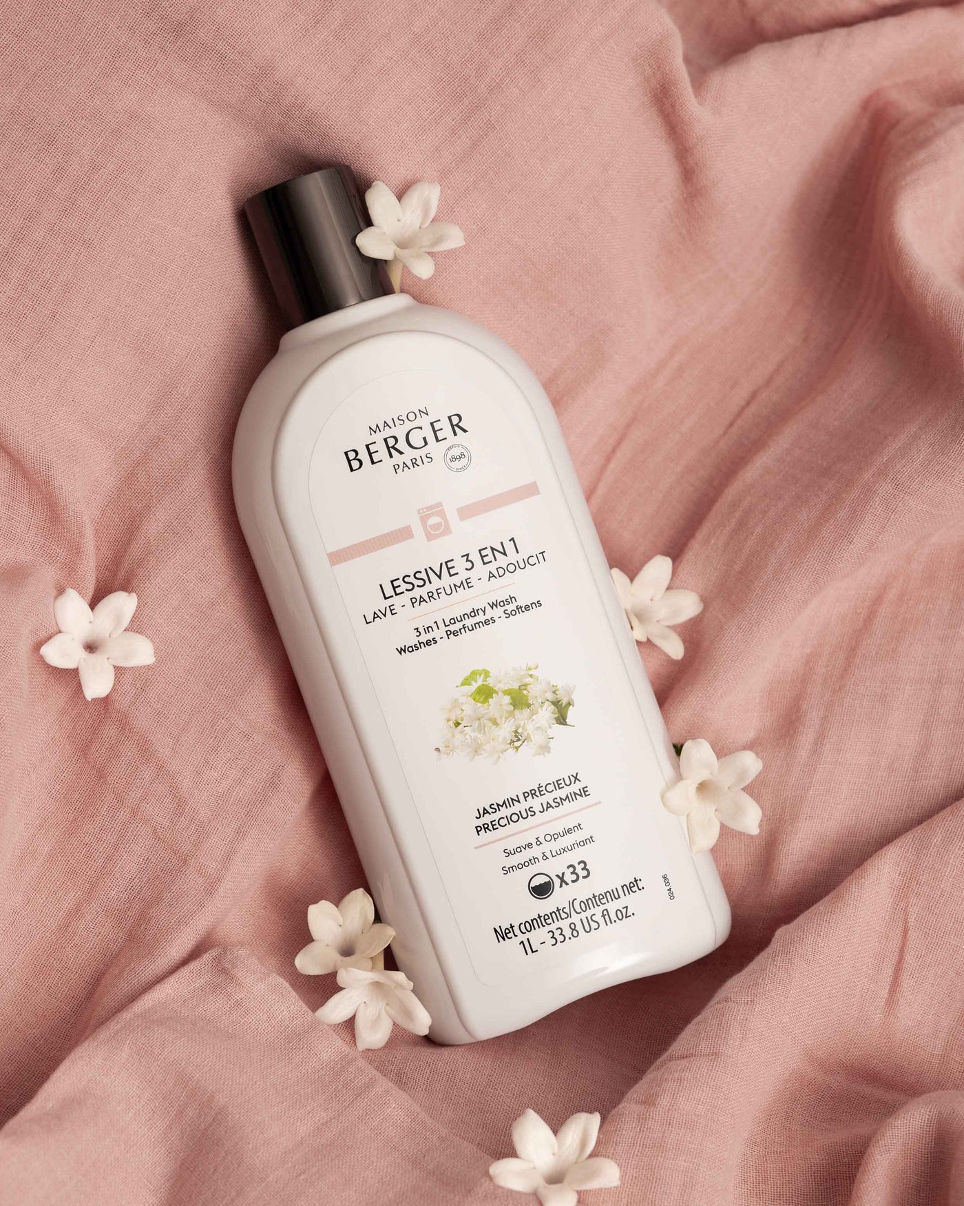 3-in-1 Wasmiddel Jasmin Précieux 1 liter