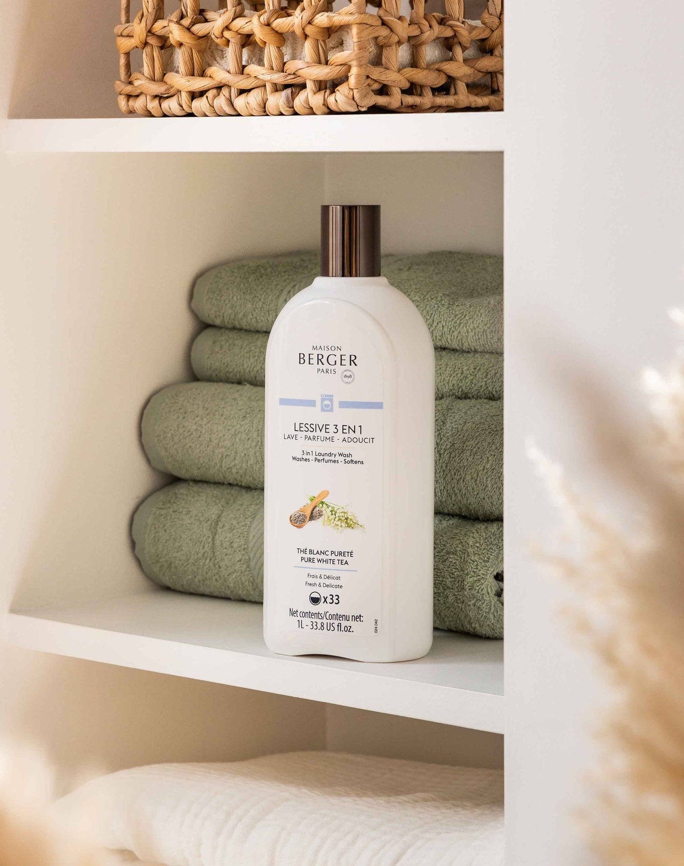 3-in-1 Wasmiddel Thé Blanc Pureté 1 liter